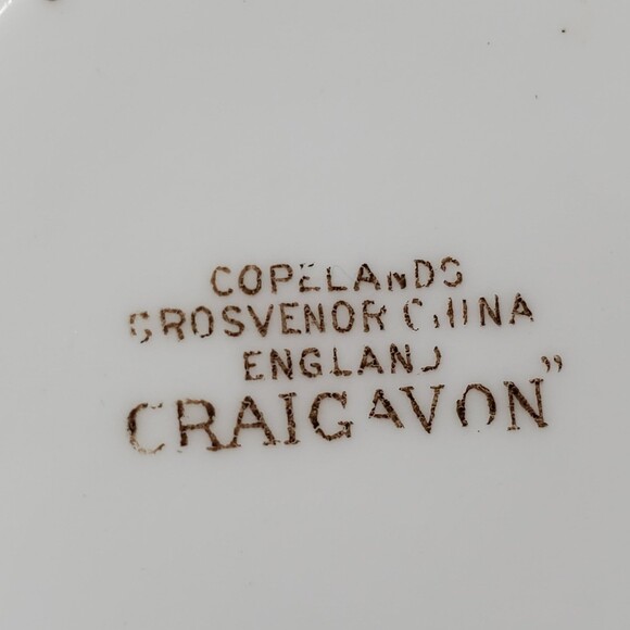 Copelands Grosvenor Teacup and Saucer Craigavon Floral - Picture 7 of 9